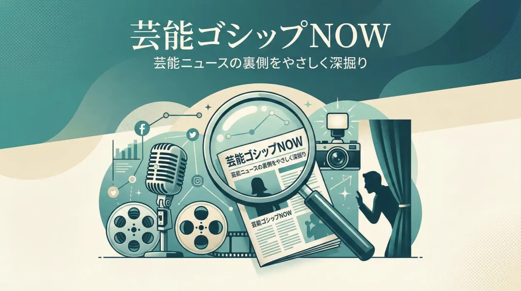 芸能ゴシップNOW|芸能ニュースの裏側をやさしく深掘り